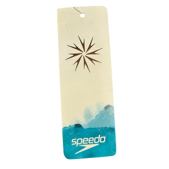 Speedo Womens Light Lime Floral Bikini Bottom Swimwear S Nylon/Lycra - Picture 6 of 6